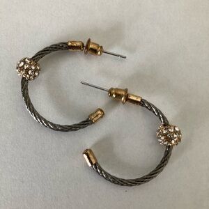 Y2K Mixed Metal Earrings